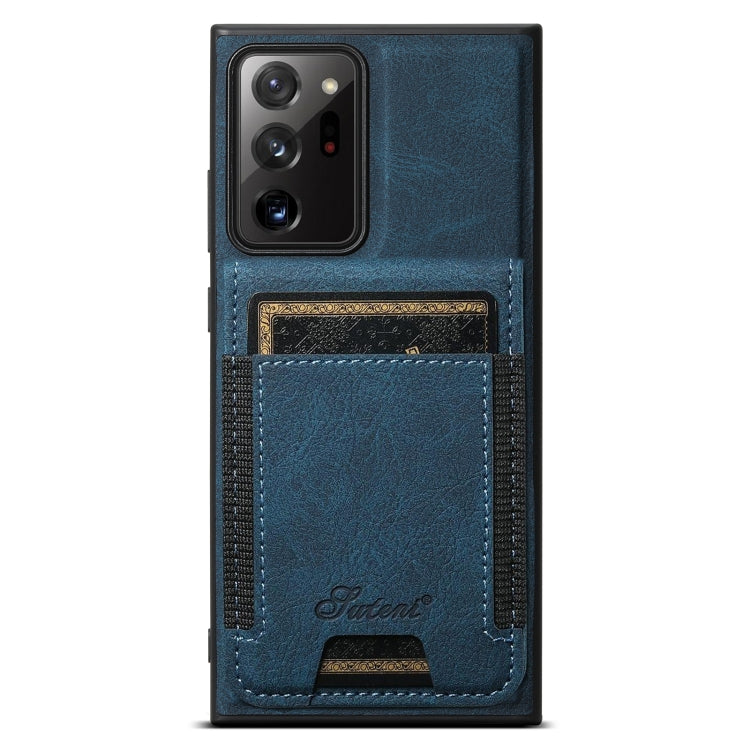 Suteni H17 Litchi Texture Leather MagSafe Detachable Wallet Phone Case, For Samsung Galaxy S25 5G...