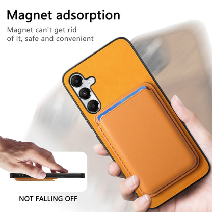 Retro Magsafe Card Bag PU Back Cover Phone Case