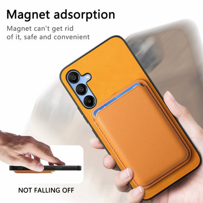 Retro Magsafe Card Bag PU Back Cover Phone Case