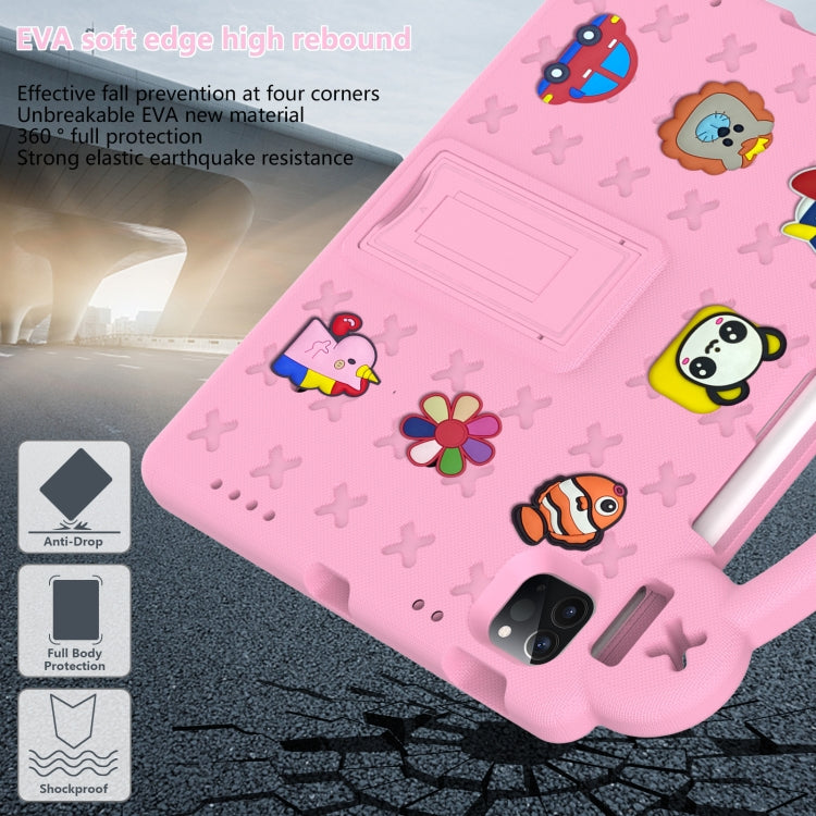 Handle Kickstand Children EVA Shockproof Tablet Case, For iPad Air 11 2025 / 2024����������������...