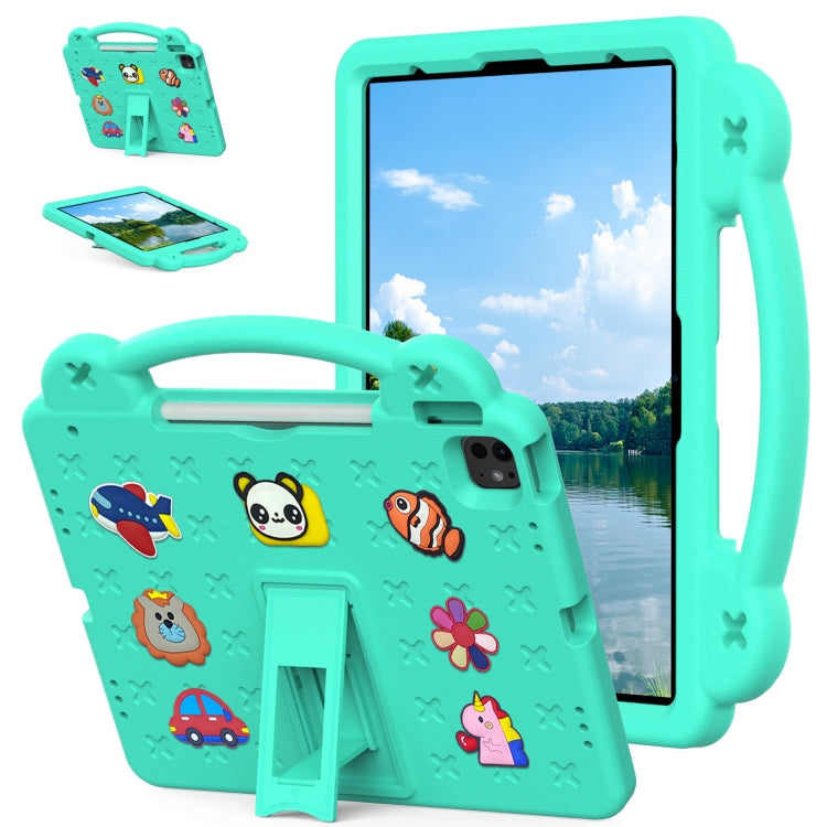 Handle Kickstand Children EVA Shockproof Tablet Case, For iPad Air 11 2025 / 2024����������������...