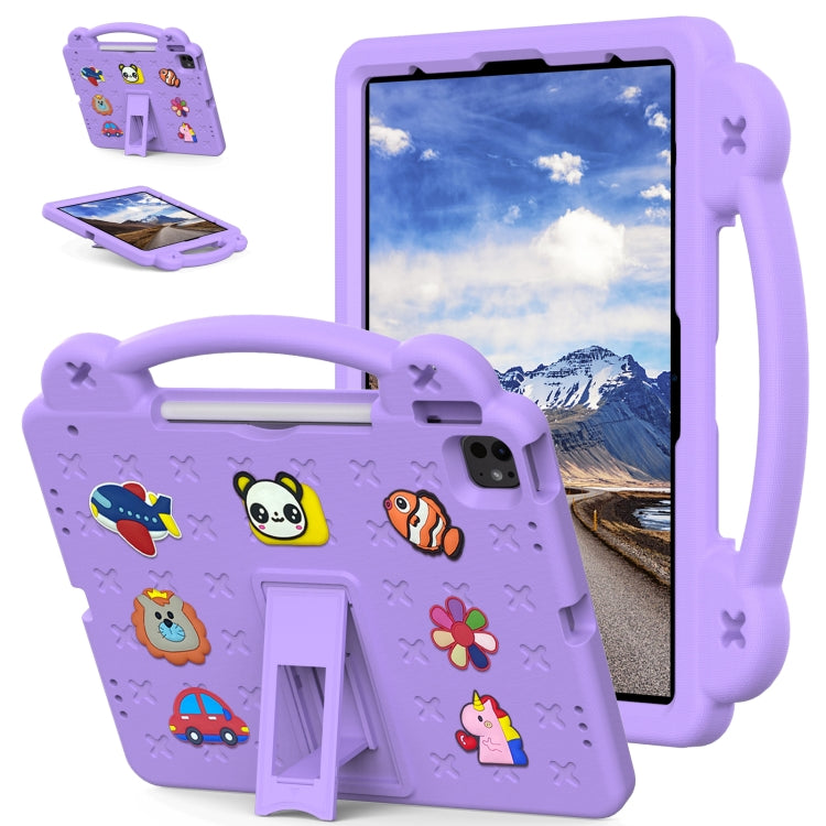 Handle Kickstand Children EVA Shockproof Tablet Case, For iPad Air 11 2025 / 2024����������������...