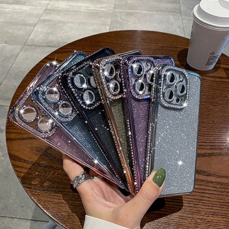 Diamond Glitter TPU Phone Case, For iPhone 16 Pro Max, For iPhone 16 Pro, For iPhone 16 Plus�����...