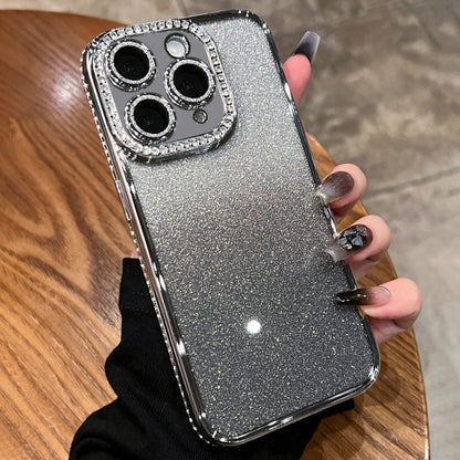Diamond Gradient Glitter TPU Phone Case, For iPhone 12 Pro Max, For iPhone  12 Pro���������������...
