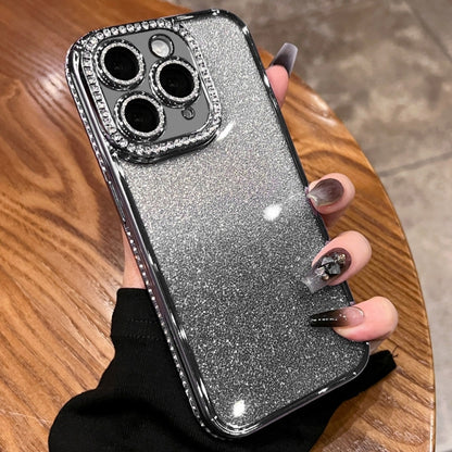 Diamond Gradient Glitter TPU Phone Case, For iPhone 12 Pro Max, For iPhone  12 Pro���������������...