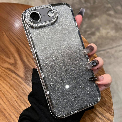 Diamond Gradient Glitter TPU Phone Case