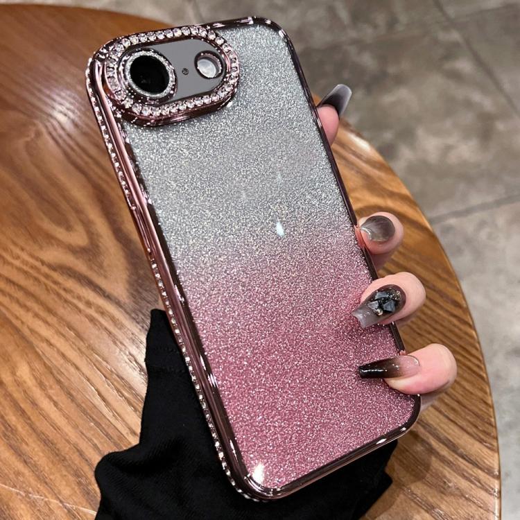 Diamond Gradient Glitter TPU Phone Case
