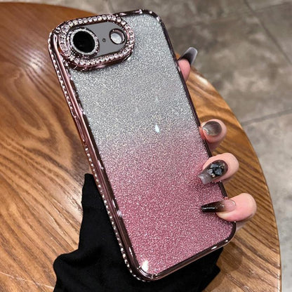 Diamond Gradient Glitter TPU Phone Case
