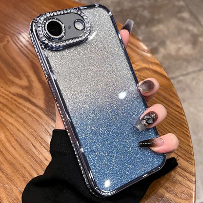 Diamond Gradient Glitter TPU Phone Case