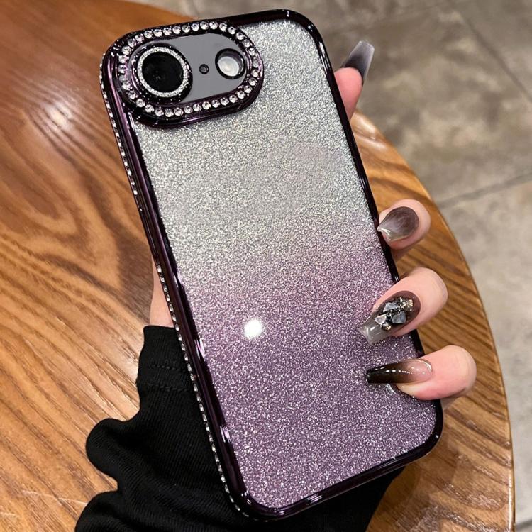 Diamond Gradient Glitter TPU Phone Case