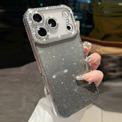 Diamond Gradient Glitter TPU Phone Case