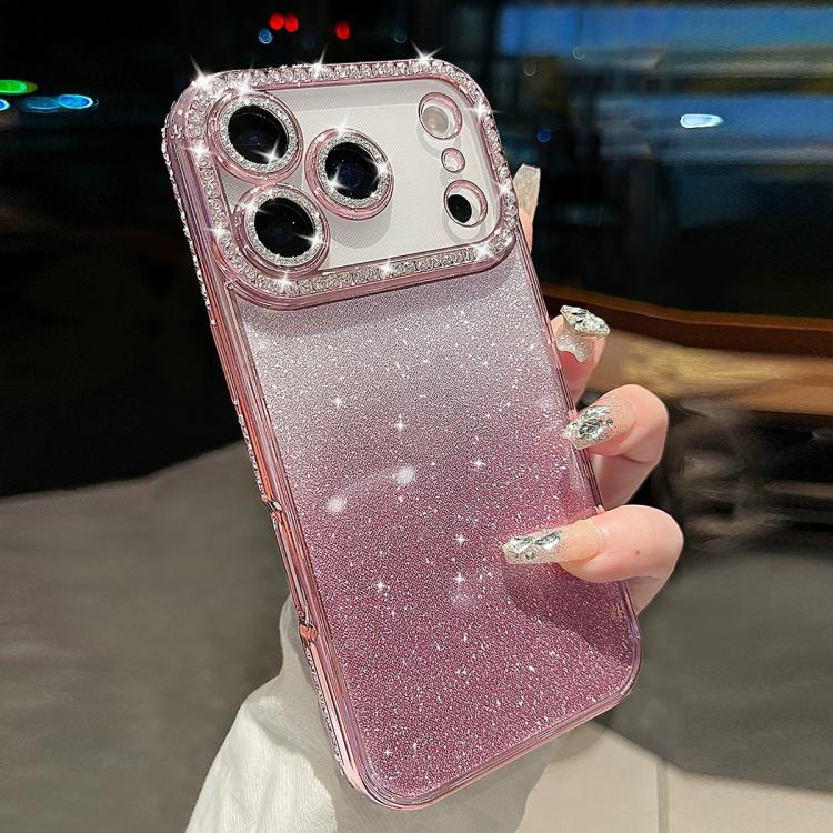 Diamond Gradient Glitter TPU Phone Case