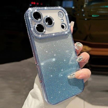Diamond Gradient Glitter TPU Phone Case