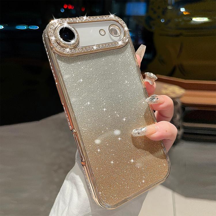 Diamond Gradient Glitter TPU Phone Case