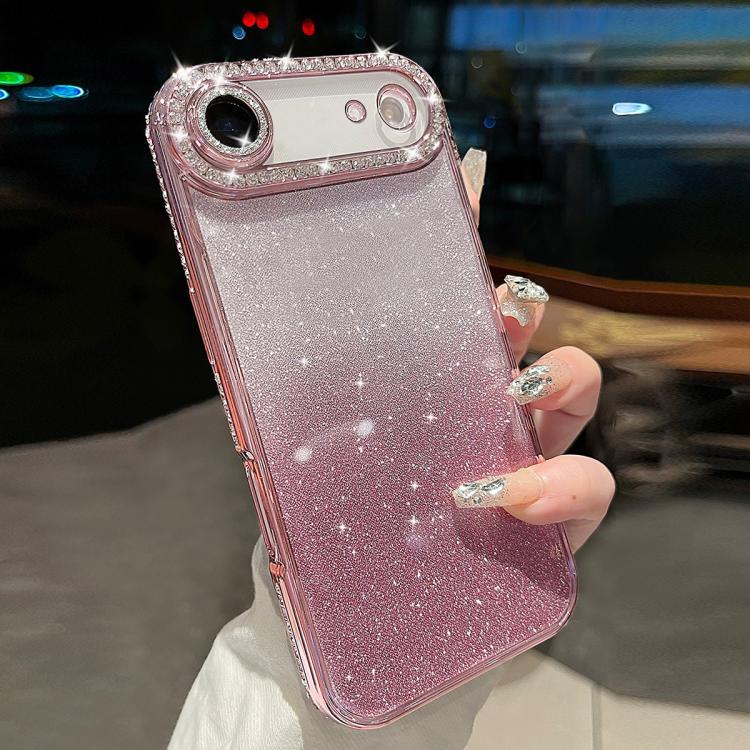 Diamond Gradient Glitter TPU Phone Case