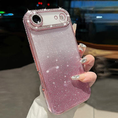 Diamond Gradient Glitter TPU Phone Case