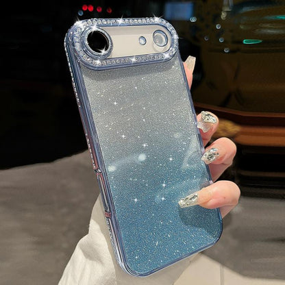 Diamond Gradient Glitter TPU Phone Case