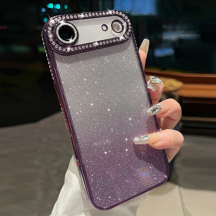 Diamond Gradient Glitter TPU Phone Case