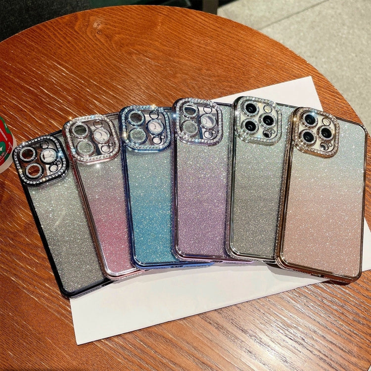 Diamond Gradient Glitter TPU Phone Case, For iPhone 12 Pro Max, For iPhone  12 Pro���������������...