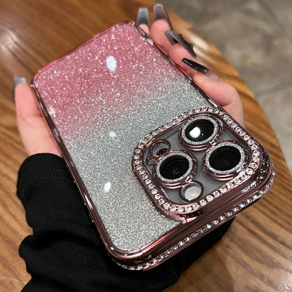 Diamond Gradient Glitter TPU Phone Case, For iPhone 12 Pro Max, For iPhone  12 Pro���������������...