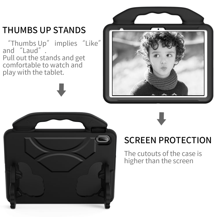 Children EVA Shockproof Tablet Case with Thumb Bracket, For iPad Air 11 2025 / 2024��������������...