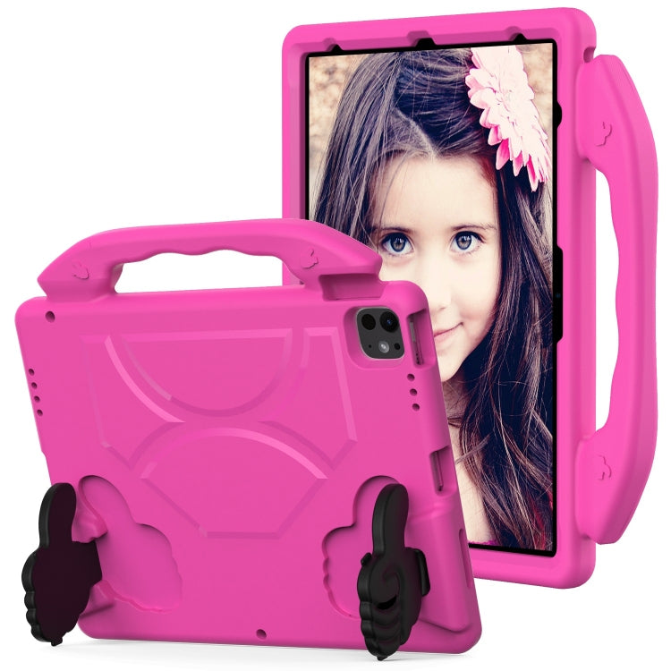 Children EVA Shockproof Tablet Case with Thumb Bracket, For iPad Air 11 2025 / 2024��������������...