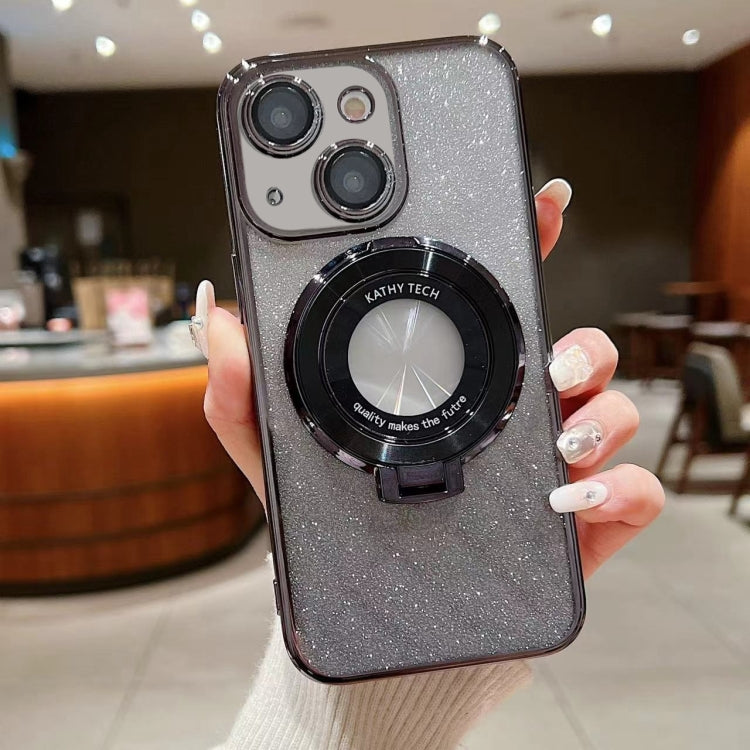 Electroplated Holder Gradient Glitter MagSafe Phone Case