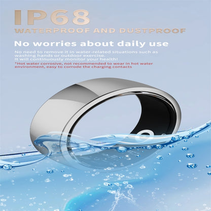 R09M SIZE 22 Smart Ring, Support Health Monitoring / Care For Families