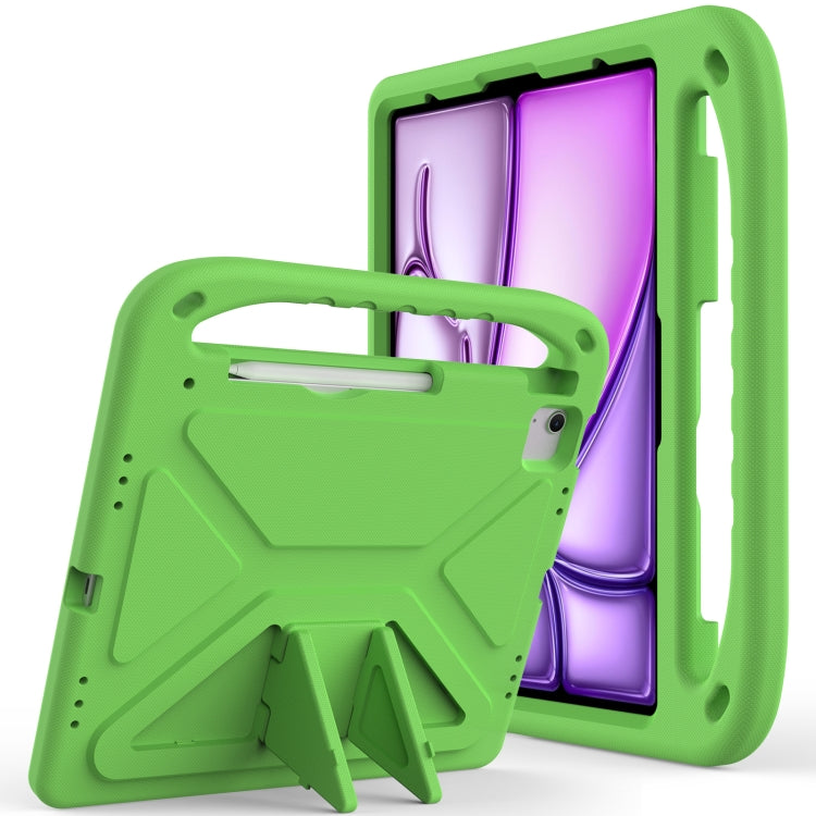 Handle EVA Shockproof Tablet Case with Holder, For iPad Air 11 2025 / 2024 / Pro 11 2024���������...