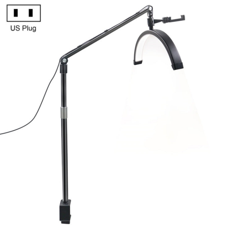 D-M30X 23 inch Half Moon Shape Beauty Manicure Lamp Curved Fill Light, US Plug, UK Plug, AU Plug�...