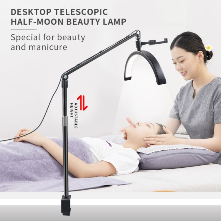 D-M30X 23 inch Half Moon Shape Beauty Manicure Lamp Curved Fill Light, US Plug, UK Plug, AU Plug�...