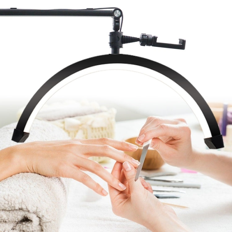 D-M30X 23 inch Half Moon Shape Beauty Manicure Lamp Curved Fill Light, US Plug, UK Plug, AU Plug�...