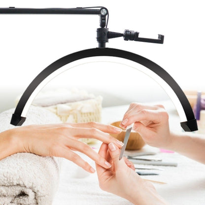 D-M30X 23 inch Half Moon Shape Beauty Manicure Lamp Curved Fill Light, US Plug, UK Plug, AU Plug�...