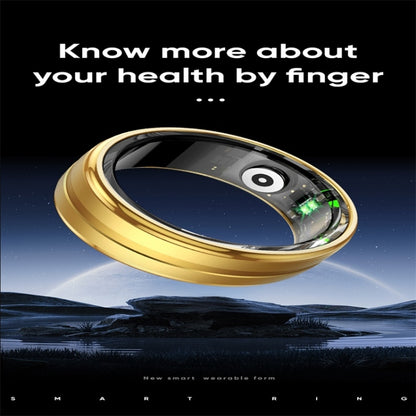 R06 SIZE 9 Smart Ring, Support Heart Rate / Blood Oxygen / Sleep Monitoring / Multiple Sports Modes