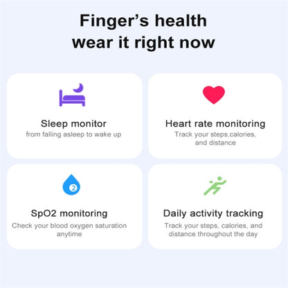 R06 SIZE 12 Smart Ring, Support Heart Rate / Blood Oxygen / Sleep Monitoring / Multiple Sports Modes