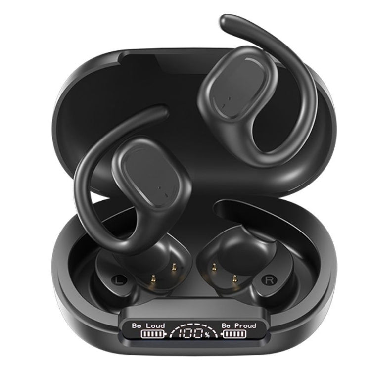 S200 Waterproof In-ear Wireless Sports Bluetooth Earphone with LED Digital Display