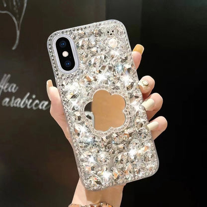 Mirror Handmade Bling Rhinestone PC Phone Case, For iPhone XR, For iPhone XS Max�����������������...