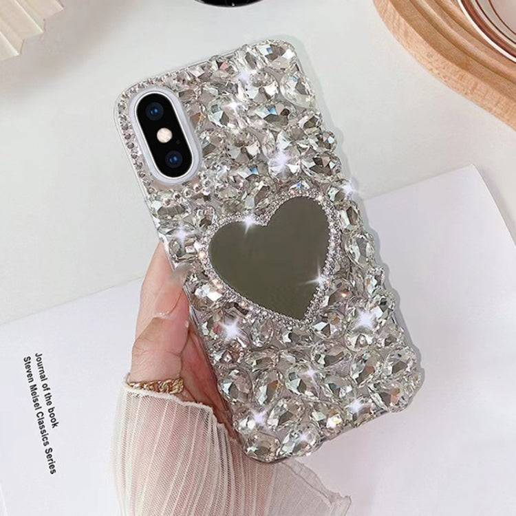 Mirror Handmade Bling Rhinestone PC Phone Case, For iPhone XR, For iPhone XS Max�����������������...