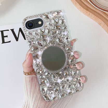 Mirror Handmade Bling Rhinestone PC Phone Case, For iPhone XR, For iPhone XS Max�����������������...