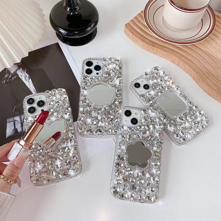 Mirror Handmade Bling Rhinestone PC Phone Case, For iPhone XR, For iPhone XS Max�����������������...