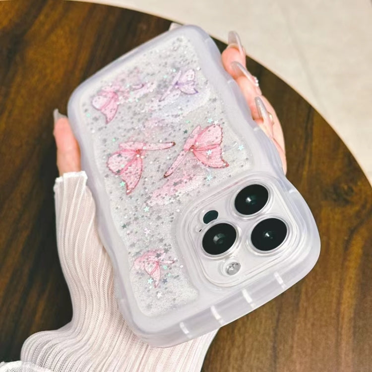 Wave Edge Butterfly TPU Hybrid PC Phone Case