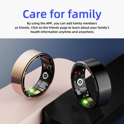 R11M SIZE 7 Smart Ring, Support Heart Rate / Blood Oxygen / Sleep / Multiple Sports Modes