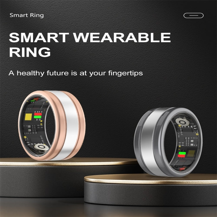 R18 SIZE 10 Smart Ring, Support Heart Rate / Blood Oxygen / Sleep / Multiple Sports Modes
