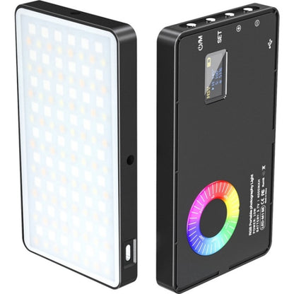 M1SE 12 Effects RGB Photography Lamp 0.96-inch TFT Screen Pocket Fill Light, M1SE