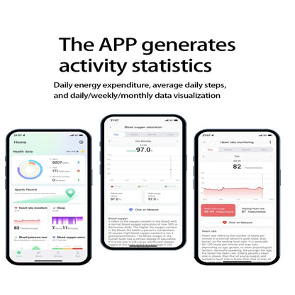 R5 SIZE 11 Smart Ring, Support Health Monitoring / Multiple Sports Modes