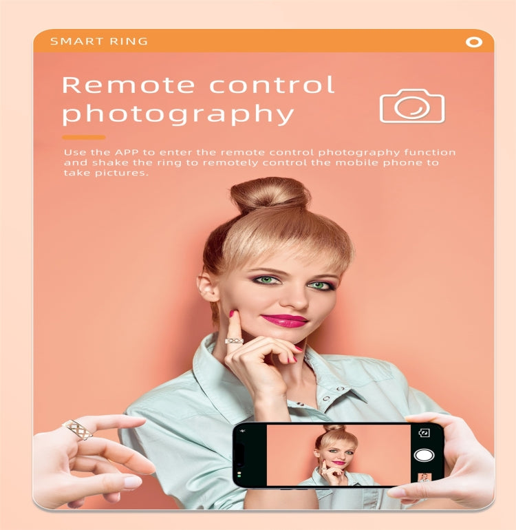 R10M SIZE 8 Smart Ring, Support Heart Rate / Blood Oxygen / Sleep Monitoring / Multiple Sports Modes