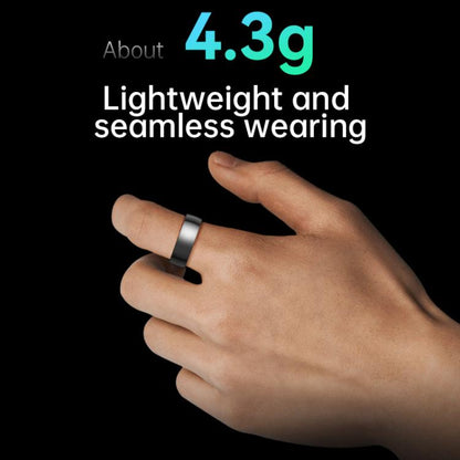 R1000 SIZE 8 Smart Ring, Support Heart Rate / Blood Oxygen / Sleep / Multiple Sports Modes