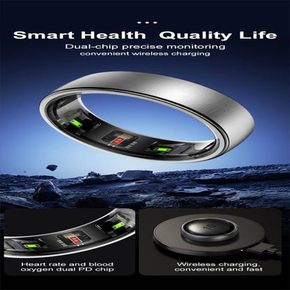 R10 SIZE 11 Smart Ring, Support Heart Rate / Blood Oxygen / Sleep / Multiple Sports Modes