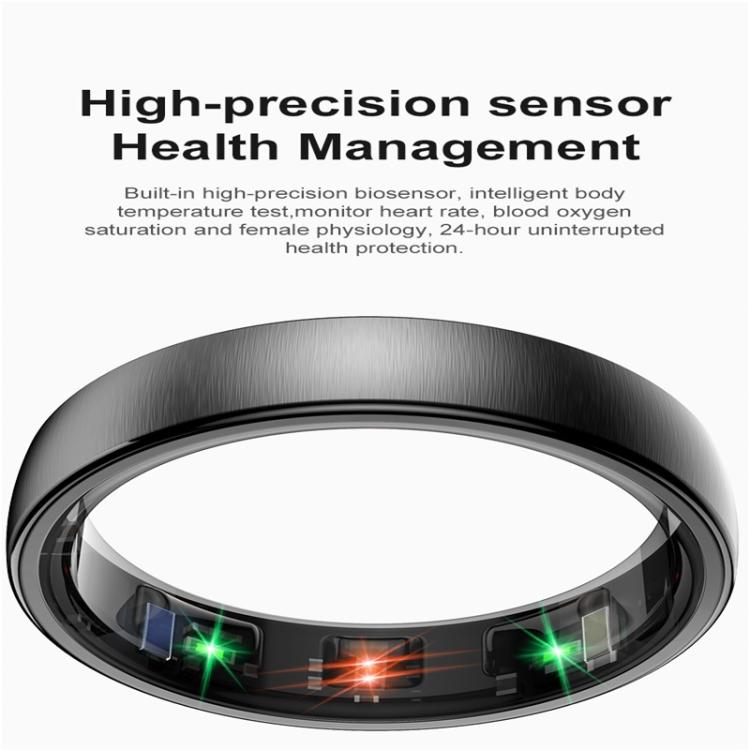R10 SIZE 11 Smart Ring, Support Heart Rate / Blood Oxygen / Sleep / Multiple Sports Modes