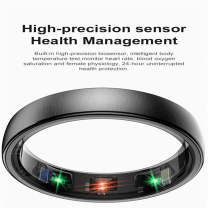 R10 SIZE 12 Smart Ring, Support Heart Rate / Blood Oxygen / Sleep / Multiple Sports Modes